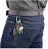 Nite Ize BigFoot Locker KeyRack Schlüsselanhänger, Aluminium (KLKBFA-03-R6)