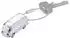 Troika Light Bulli T1 1962 Schlüsselanhänger mit LED, silber (KR17-40/CH)