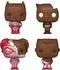 Funko Pocket POP! DC Valentines Box 4er-Pack Schlüsselanhänger (Choc) (76225)