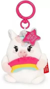 Legami Tiny Unicorn Pl&uuml;sch-Schl&uuml;sselanh&auml;nger Super Soft (SPK0003)