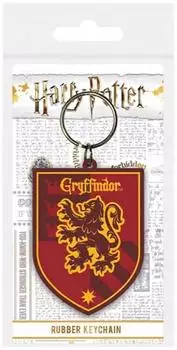 Pyramid international Harry Potter Gryffindor Wappen Gummi-Schl&uuml;sselanh&auml;nger (RK38693C)