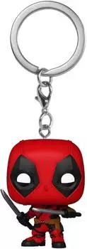 Funko POP! Schl&uuml;sselanh&auml;nger Marvel Deadpool & Wolverine - Deadpool (79764)