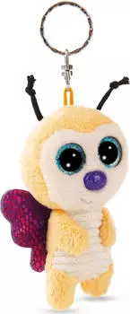 NICI GLUBSCHIS Schl&uuml;sselanh&auml;nger Schmetterling Sunshine Lou, gelb, 9cm (61842)