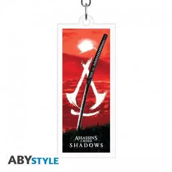 ABYstyle Assassin's Creed Crest Shadows Acryl-Schlüsselanhänger (ABYKEY625)