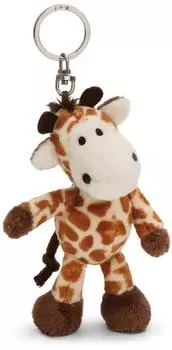 NICI Schl&uuml;sselanh&auml;nger Giraffe, braun, 10cm (61852)