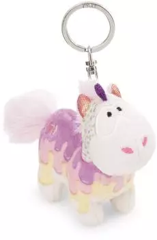 NICI Einhorn Sweety Rainbow Schl&uuml;sselanh&auml;nger Pl&uuml;sch 10cm (61900)