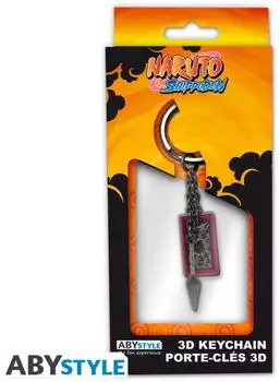 ABYstyle Naruto Shippuden 3D-Schl&uuml;sselanh&auml;nger &bdquo;Kunai & Explosive Tag"
