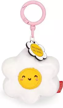 Legami Super Soft! Schl&uuml;sselanh&auml;nger Pl&uuml;sch Daisy-Motiv (SPK0010)