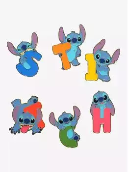Funko Lilo & Stitch Letters and Poses Emaille-Pin Blind Box