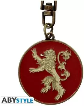 ABYstyle Game of Thrones Haus Lannister Metall-Schl&uuml;sselanh&auml;nger (ABYKEY010)