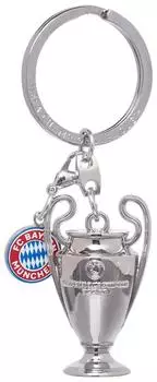 FC Bayern München Schlüsselanhänger UCL Trophy, Metall, silber (22634)