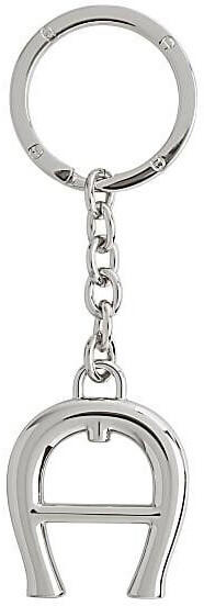 Aigner Logo Key Ring silver
