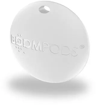BOOMPODS Boomtag weiss (Apple) Weiss