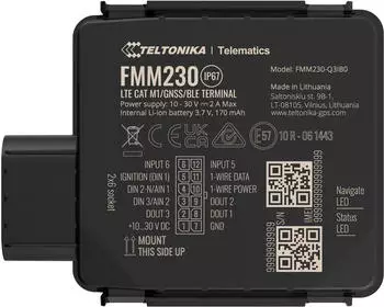 Teltonika Universal GPS-Tracker Schwarz (FMM230)