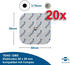 Axion Elektroden-Pads 20 Pad - Druckknopf 50 x 50 cm