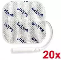 axion&reg; selbstklebende Elektrodenpads 5x5 cm - 2mm ST 20 St