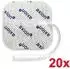 Axion selbstklebende Elektrodenpads 5x5 cm passend zu Prorelax Promed etc. 20 St Elektroden