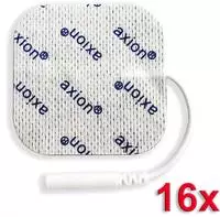 axion&reg; selbstklebende Elektrodenpads 5x5 cm - 2mm ST 16 St