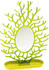 Koziol Schmuckspiegel Cora (solid senfgrün/transparent olivgrün)