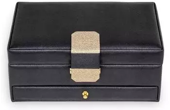 Sacher Schmuckkoffer Helen Saffiano schwarz (34.000.120443)