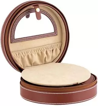 Friedrich 23 Schmucketui Cordoba Leder mit Spiegel, braun (32025369)