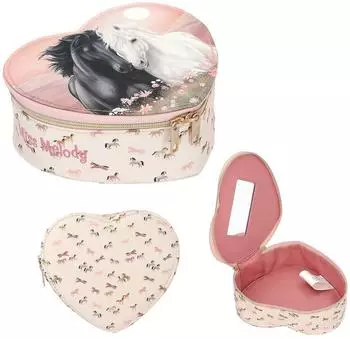 Depesche Miss Melody Mini-Schmuckschatulle Herzform Blossom Pony (0013969)