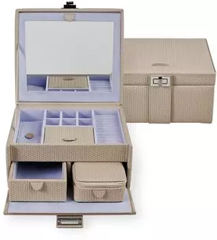 Windrose Corbello Schmuckkasten taupe (27913891)