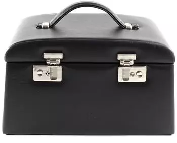 Windrose Beluga Schmuckkasten Leder 29,5cm schwarz (27903430)