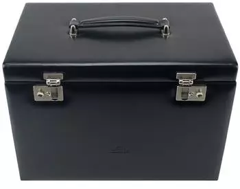 Windrose Merino Jewel Boxes XL Schmuckschatulle, schwarz (27914028)