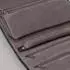 Windrose Nappa Schmuck-Roll schwarz, Leder 23cm