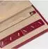 Windrose Merino Jewellery Roll, rot (803340)