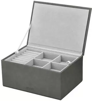 Blomus SAHLA Schmuckbox Pewter, Größe L (68325)