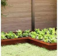 vidaXL Schneckenzaun Rostig 10 x 10 x 25 cm Wetterfeststahl
