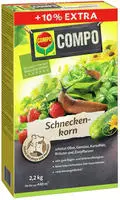 Compo Schneckenkorn 2502902004, regenfest, Streugranulat mit Eisen-III-Phosphat, 2,2