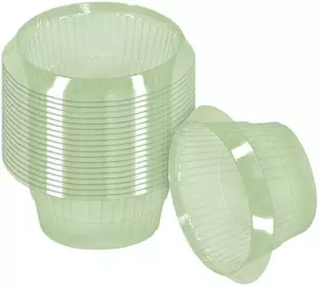 Spetebo Schneckenschutz-Ring 20cm, Kunststoff, grün, 20 Stück (3892)