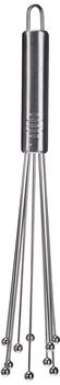 Metaltex Imperial Schneebesen mit Kugeln, Edelstahl, Silber (233216010)