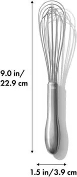 OXO Good Grips Schneebesen Edelstahl 22cm Silber (1050058)