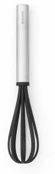 Brabantia Non-Stick Profile Schneebesen klein, matt Stahl, 27,1cm