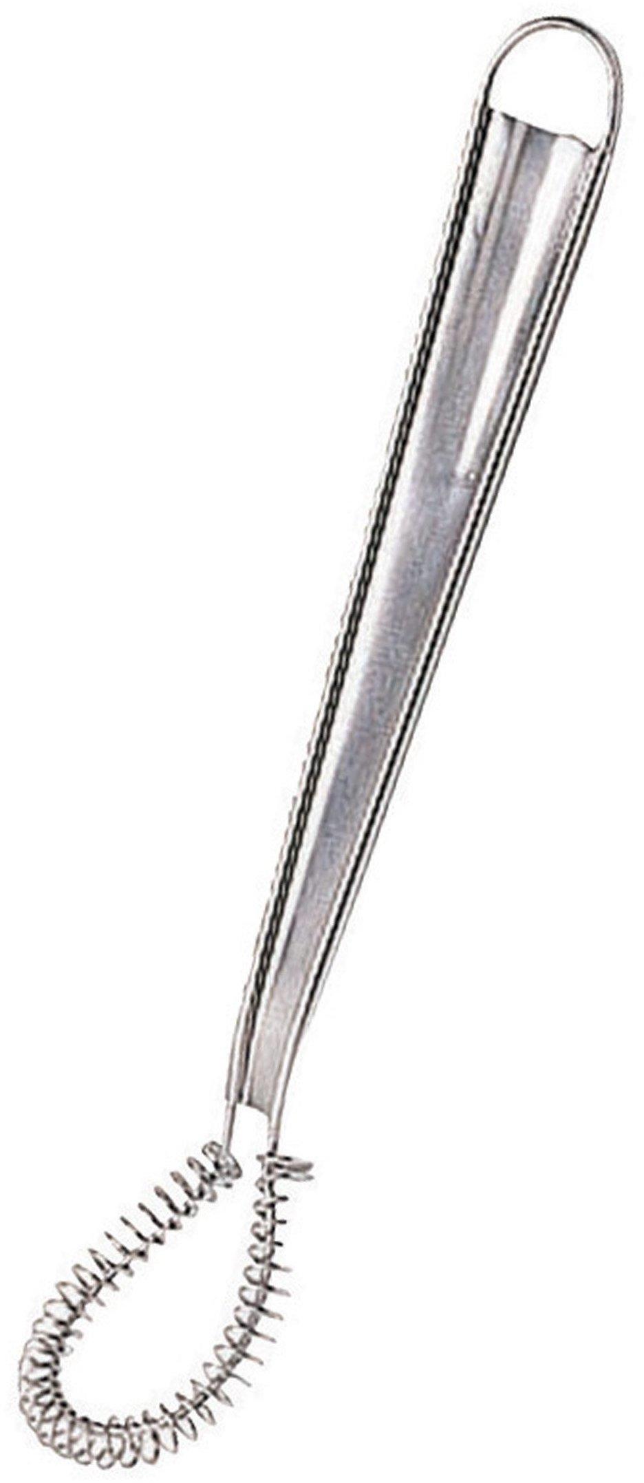 Mini Spiralbesen aus Edelstahl 18/10 20 cm Länge robuste Qualität 