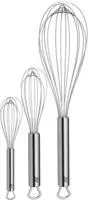 WMF Schneebesen "Profi Plus, 3-tlg. Set" Aufbewahrungs&ouml;sen, sp&uuml;lmaschinengeeignet,