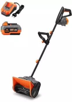 FUXTEC Akku Schneefräse FX-E1SCH20SET 20V mit Akku + Ladegerät