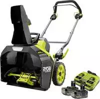 RYOBI 5133006814, Ryobi RY18STX45A-240 Akku-Schneefr&auml;se inkl. 2 x Akku und