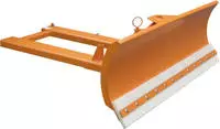 Schneeschieber SCH-V 210, lackiert, Gelborange