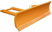 Schneeschieber SCH-S 210, lackiert, Gelborange
