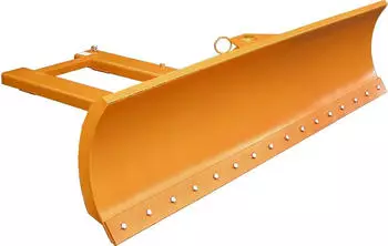 Bauer Südlohn Stapler-Schneeschieber mit Stahlschürfleiste Schildbreite 2.400 mm