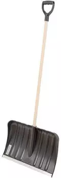 Offner Kunststoff-Schieber KSCH10 54 cm Holzstiel Aluminium-Kante