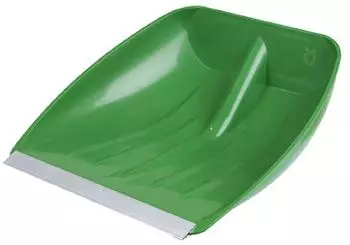 Kerbl Schneeschieber 40cm, Kunststoff mit Aluminiumkante (29666)