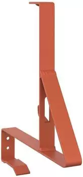 vidaXL Schneew&auml;chter-Halterung 12 Stk. rot 29,5x3x34,5cm Stahl (42028459)