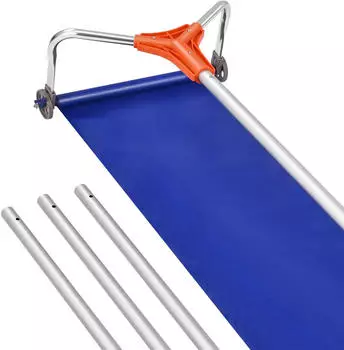 VEVOR Dachrechen 432mm Aluminiumklinge, 125-542cm verstellbar