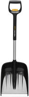 Fiskars X-series Teleskop-Autoschneeschaufel - Schneeschaufel - Metall - Schwarz -